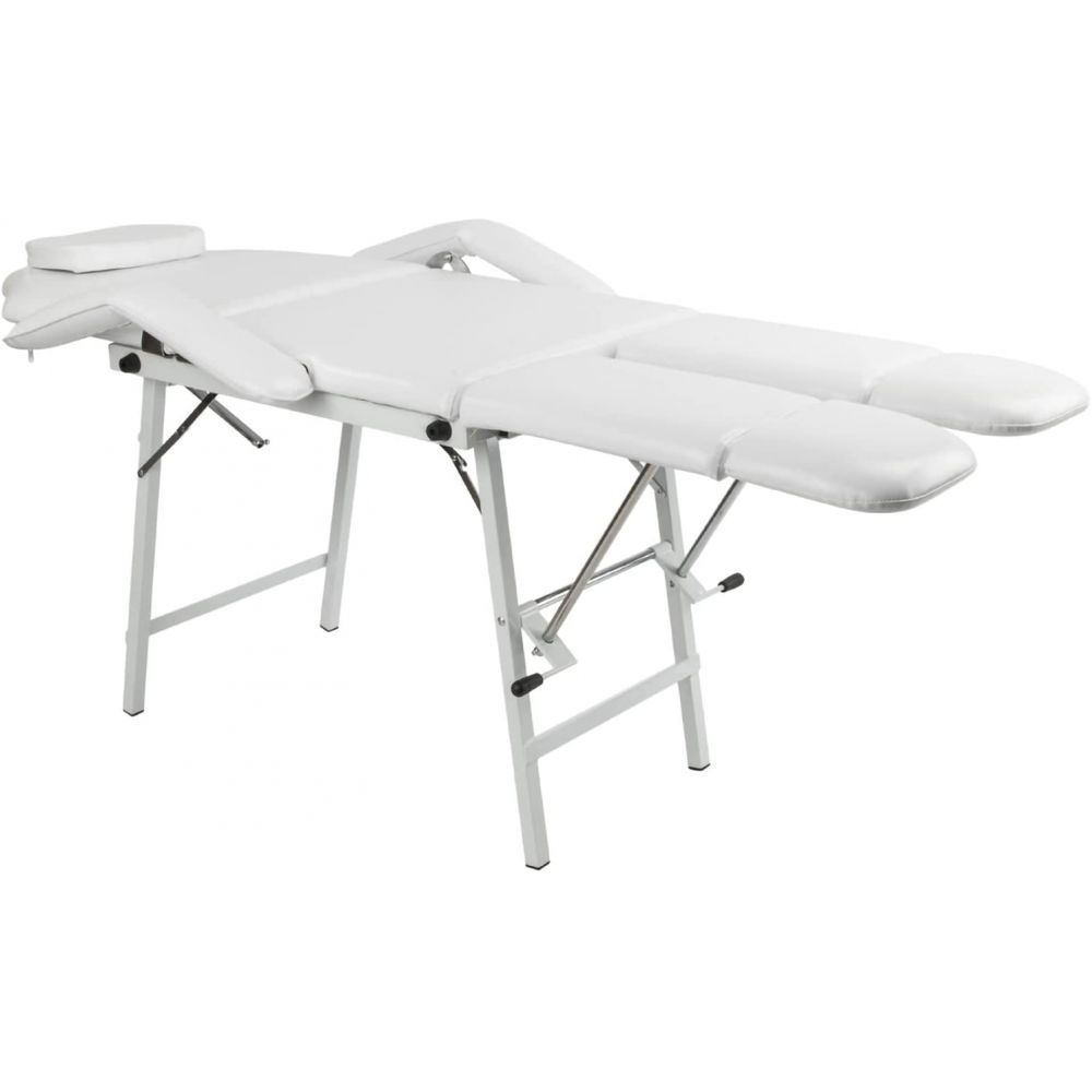 Beauty Salon Adjustable Folding Portable Facial Bed 